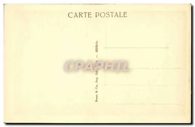 Bourdelles — Hercule — Museu do Luxemburgo — Editor Braun & Cie, Paris — Verso