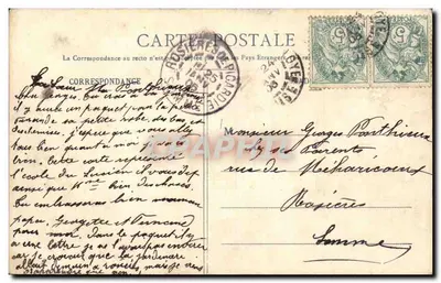 Breteuil - Antigo Pensionato dos Irmãos — Imp. A. Bouteille — Verso