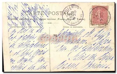 Katedra Świętego Etienne — widok ogólny — nieznany wydawca — Rewers