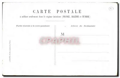 Paryż — Rue Royale, La Madeleine — G. Pirou — Rewers