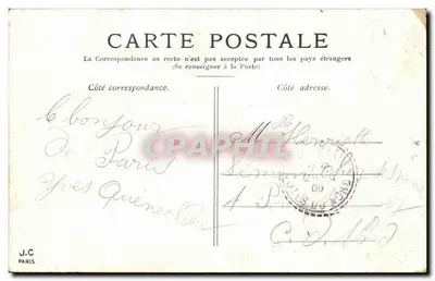 Paryż — Hotel de Ville — J.C. Paryż — Rewers
