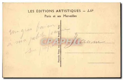 PARIS. Place de la République. — Plac de Republiki. — LIP — Rewers