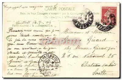 Arranjos de lavanda — Sinal de afeto — editor desconhecido — Verso