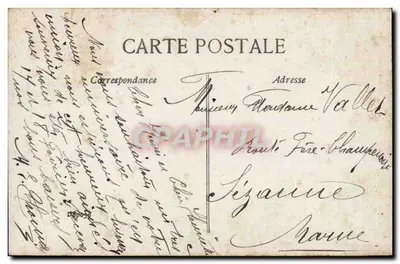 Lachende meisje — Verjaardag — Walery Paris n°4445 — Achterkant