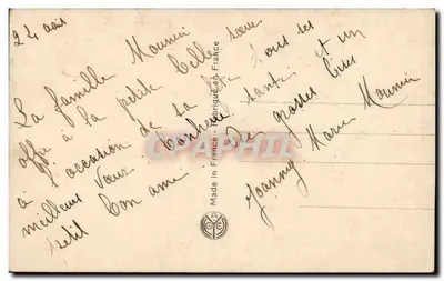 Para zakochana — romantyczna scena — Noyer, nr 4596 — Rewers