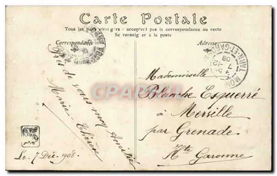 Em passeio — Salão de 1908 — por G. Grau — Verso