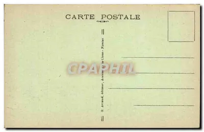 Le Gouffre — Le Huelgoat — G. Arnaud, Nantes — Rewers