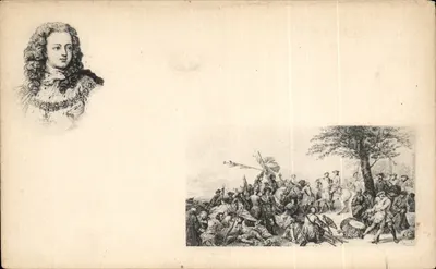 Retrato de Luís XIV — Batalha da Fronde — Editor não identificado