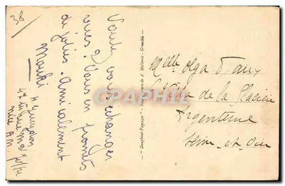 Grenoble — Vista generale e il Monte Moucheterotte — editore Dauphine Paysages, n° 10.615 — Verso