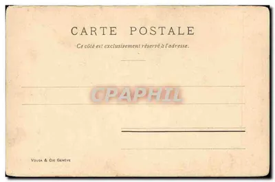 O Domo dos Inválidos — Paris — Vouga & Cie, Genebra, n° 19 — Verso