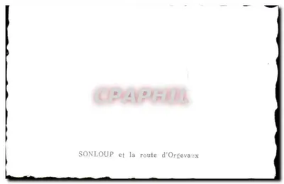 Sonloup e a estrada de Orgevaux — Verso