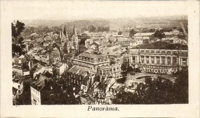 Panorâma — Vista aérea da cidade — Editor desconhecido