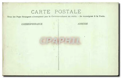 Paris — A Place des Vosges — LL. n° 635 — Verso