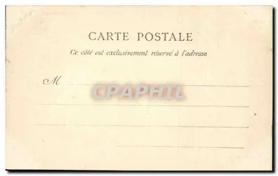 Paryż — Krótki ogrodzony portal Elysée — Le D. Paris, nr 299 — Rewers