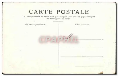 Paris — O Parque Monceau — editor não visível — Verso