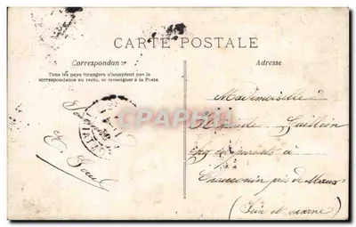 Jong koppel — liefdesscene met roze vis — A.N. 508 — Achterkant