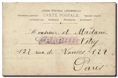 Duas operárias em oficina — La Semaine de l'Ouvrière — S.I.P. n°1052 — Verso