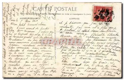 Criança em traje marítimo — 'J'APPORTTE LA JOIE' — J.K. n° 708 — Verso