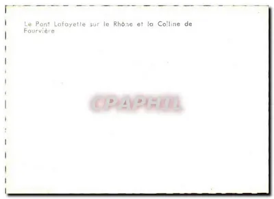 Il Ponte Lafayette sul Rodano e la Collina di Fourvière — Verso