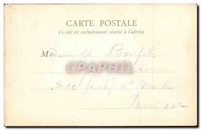 PARYŻ — Katedra Świętego Germain z Auxerrois — B.F. Paryż, n°86 — Rewers