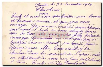 Goed jaar — versiering met ivoren en bessen — uitgever Novetelle, n° 644 — Achterkant