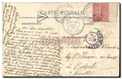 Joven muchacha en vestido floreado — L'Age d'Or — Propiedad A. Bonnet & Cie, Nancy — Reverso