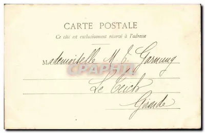 Serenata de Mandolina — 1. — Fototipia A. Béarant & Cie, Nancy — Verso