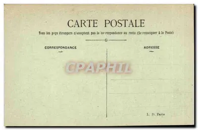 Paris — O Trocadéro — L. D. — Verso