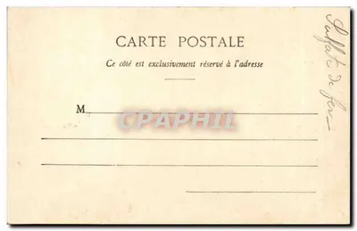 Paris — Ansicht der Basilika des Heiligen Herzens auf dem Montmartre-Hügel — Verleger-Nr. 263 — Rückseite