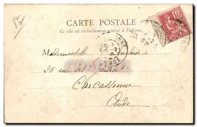 Brug Alexandre III — Parijs — B.F., Parijs, n°32 — Achterkant