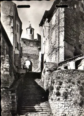 Cordes — Cidade fortificada de 1222 — Escada do Pater-Noster e a Porta da Hora — Edições Modernas THEOJAC - Limoges
