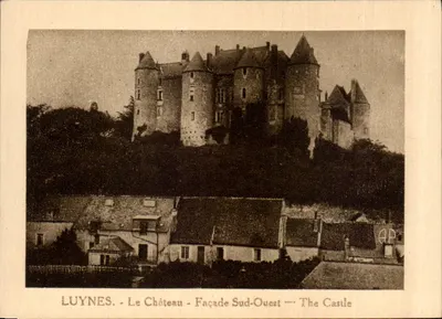 Luynes - A Fortaleza - Fachada Sudoeste — O Castelo