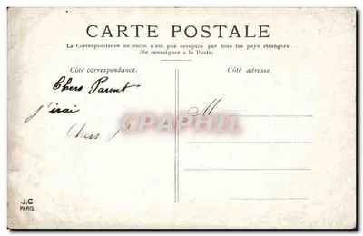 Paryż — Most Alexandre III — J.C. Paris — Rewers