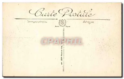 Paryż — Plac Konkordii i Seina — Obelisk — Wydawca L. L. (nr 710) — Rewers