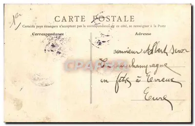 PARIS — La Conciergerie (Palais de Justice) — B. F. Paris, n° 41 — Rewers