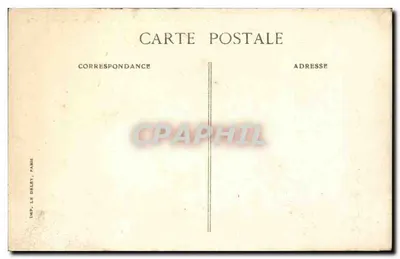 Pont au Change - Teatro Sarah-Bernhardt e Praça do Châtelet — Paris, n° 4185 — Verso