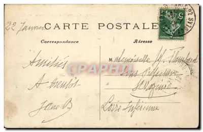 Paryż — La Conciergerie — C. M. — n°59 — Rewers