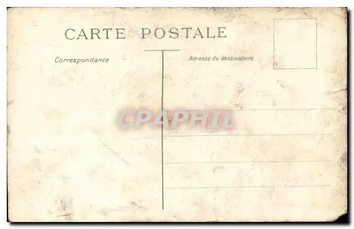 Bilhete postal antigo Fantasia Calçados Raoul Ecrivain Público Rato Ratos — Verso