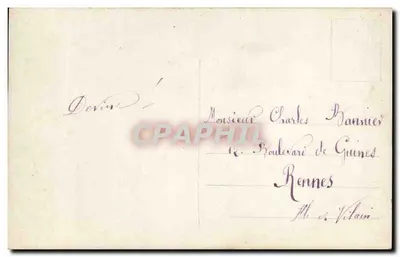 Dois crianças pescando — cena de rio — editor A.N. (número de série não legível) — Verso