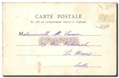 A Estação de Leste — Paris — B.F. Paris n°11 — Verso
