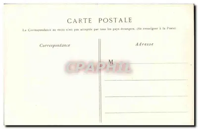 Bois de Boulogne - Castello di Bagatelle — G.I. n°874 — Verso