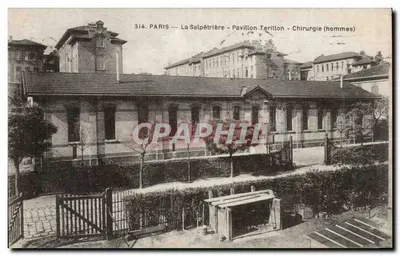 Paris — La Salpêtrière — Pavillon Terillon — Cirurgia (homens)