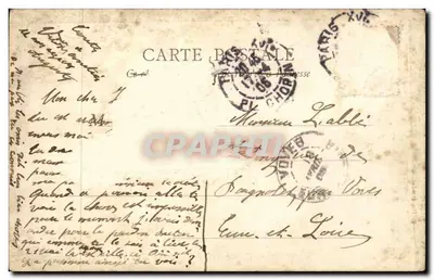 Parigi — Chiesa di San Onorato d'Eylau — E.R. Parigi, n°128 — Verso