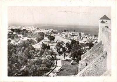 Safi — Vista geral. Boulevard Moulay Youssef — Boulevarde Moulay Youssef.
