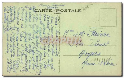 Paryż — Gare de l'Est — A B Y. — N° 140 — Rewers