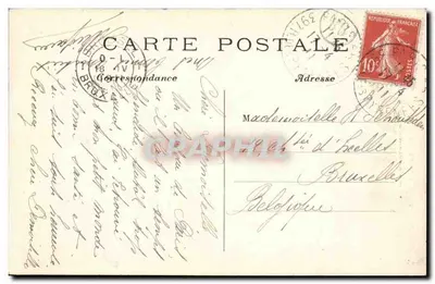Paryż — Strzała Notre-Dame i panorama Seiny (strona wschodnia) — C.M. nr 144 — Rewers
