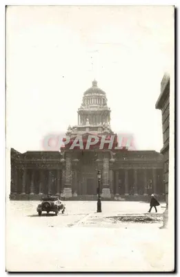 Palácio de Justiça de Paris — vista da praça — Carta Postal