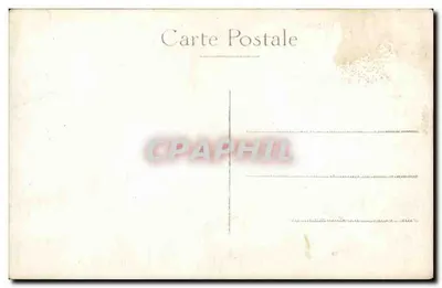 Palácio de Justiça de Paris — vista da praça — Carta Postal — Verso