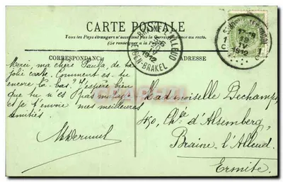 Paryż — Pomnik Victora Hugo — LL. nr 468 — Rewers