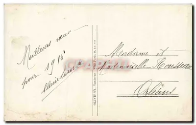 Menina com casaco de pele — Boa Ano 1038 — Editor M. D. (MAD) n°1038 — Verso